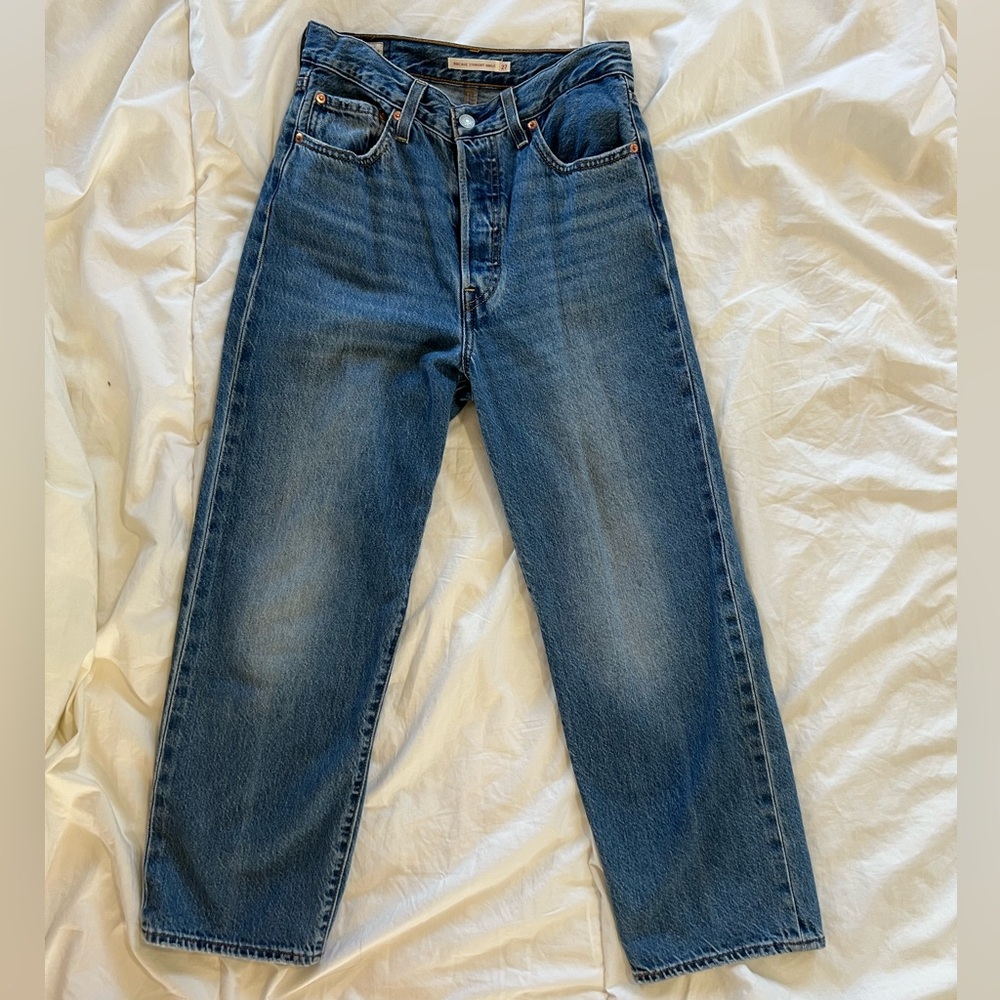Levi's Ribcage Straight Ankle Women’s Jeans 27 x 27 - Picture 2 of 14